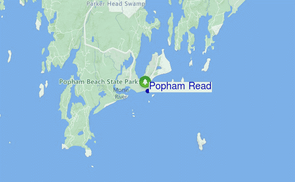 mappa di localizzazione di Popham Read