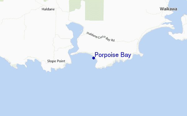 mappa di localizzazione di Porpoise Bay