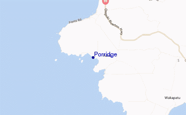 mappa di localizzazione di Porridge