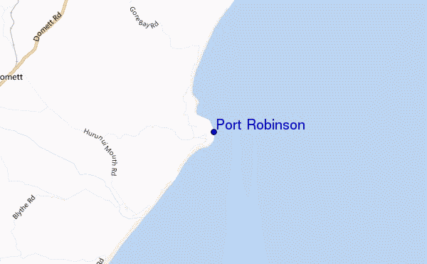 mappa di localizzazione di Port Robinson