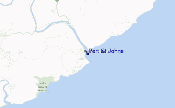 mappa di localizzazione di Port St Johns