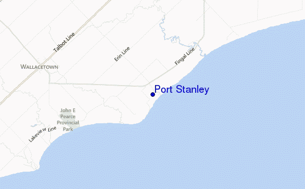 mappa di localizzazione di Port Stanley