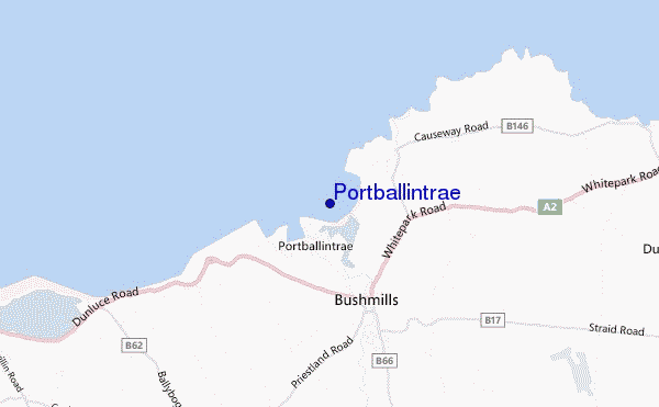 mappa di localizzazione di Portballintrae