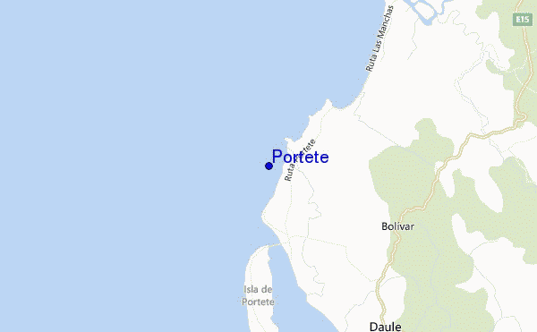 mappa di localizzazione di Portete