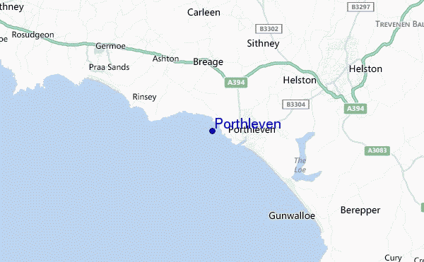 mappa di localizzazione di Porthleven