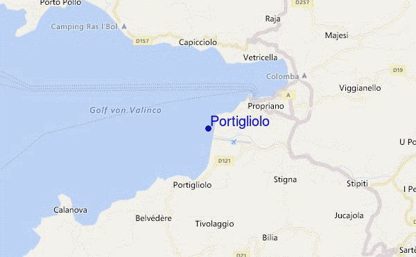 mappa di localizzazione di Portigliolo