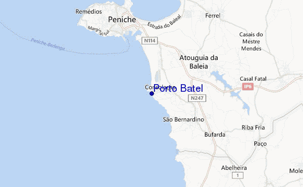 mappa di localizzazione di Porto Batel