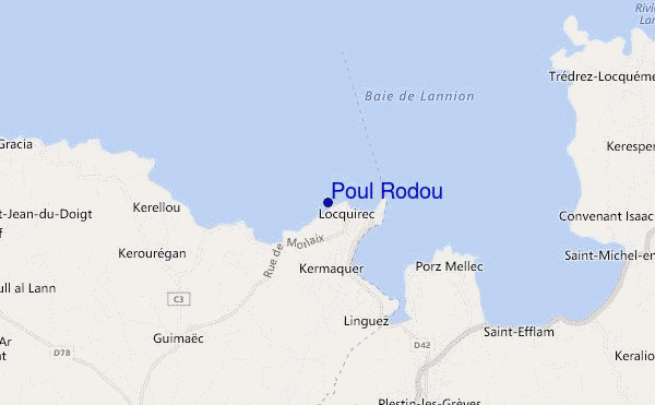 mappa di localizzazione di Poul Rodou