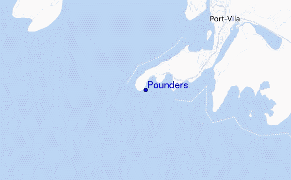 mappa di localizzazione di Pounders