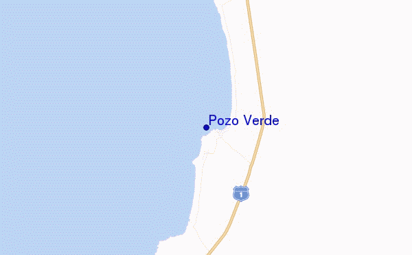 mappa di localizzazione di Pozo Verde