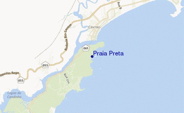 mappa di localizzazione di Praia Preta