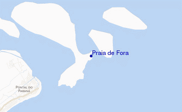mappa di localizzazione di Praia de Fora