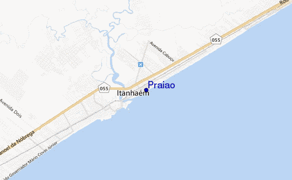 mappa di localizzazione di Praiao