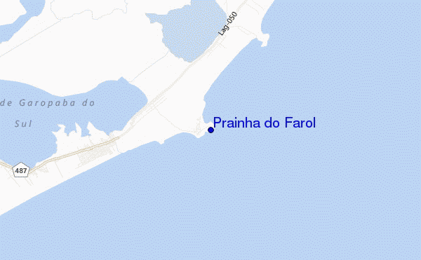 mappa di localizzazione di Prainha do Farol