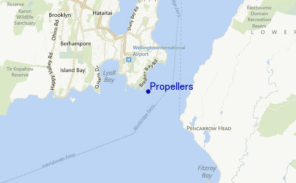mappa di localizzazione di Propellers