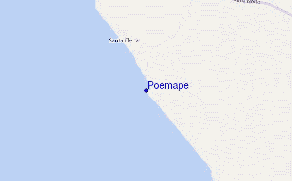 mappa di localizzazione di Poemape