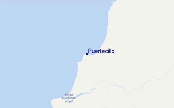 mappa di localizzazione di Puertecillo