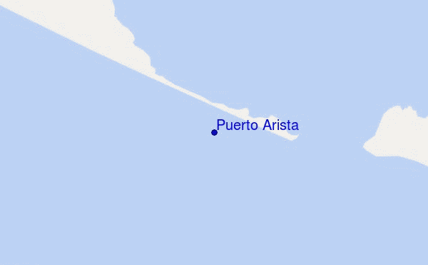 mappa di localizzazione di Puerto Arista
