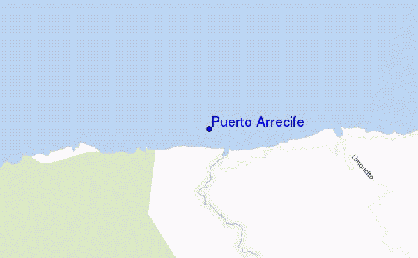 mappa di localizzazione di Puerto Arrecife