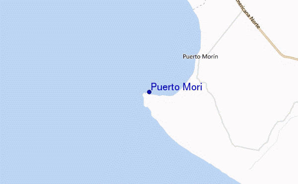 mappa di localizzazione di Puerto Mori