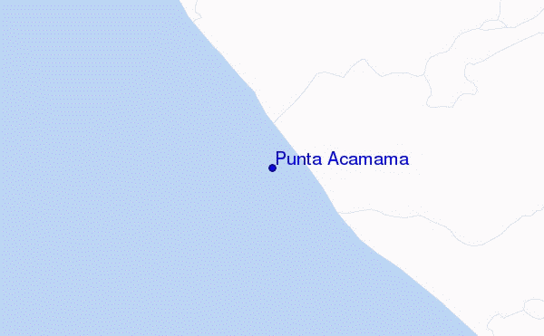 mappa di localizzazione di Punta Acamama