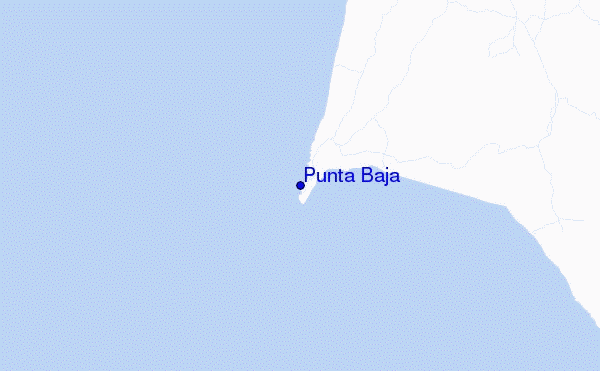 mappa di localizzazione di Punta Baja