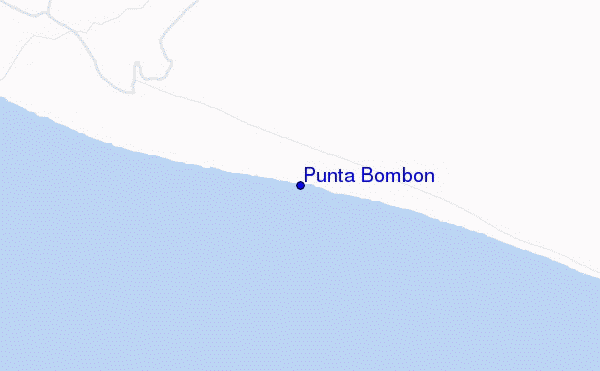 mappa di localizzazione di Punta Bombon