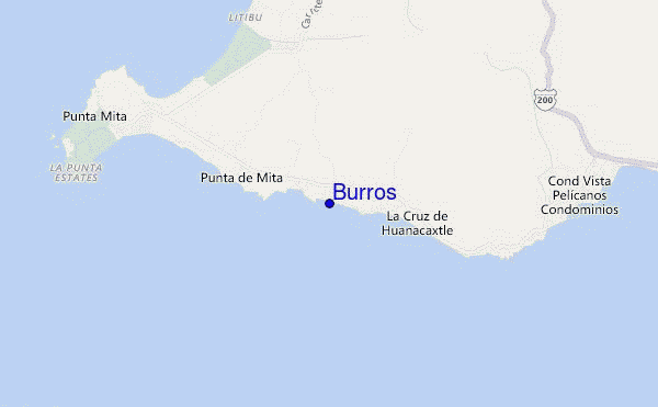 mappa di localizzazione di Burros