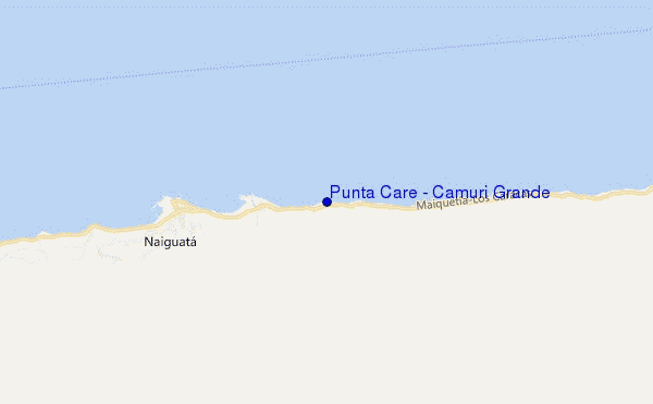 mappa di localizzazione di Punta Care / Camuri Grande