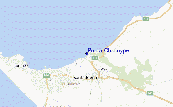 mappa di localizzazione di Punta Chulluype