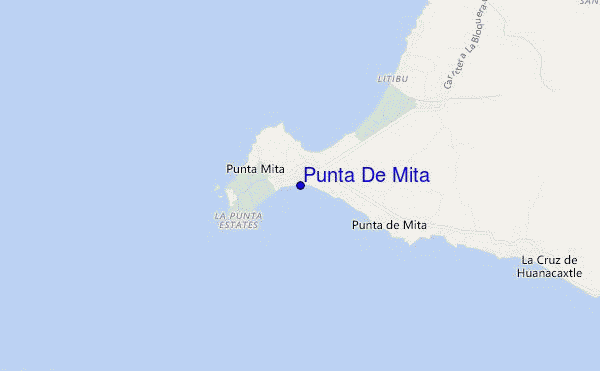 mappa di localizzazione di Punta De Mita