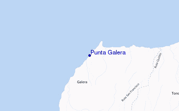 mappa di localizzazione di Punta Galera