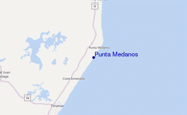 Punta Medanos Location Map