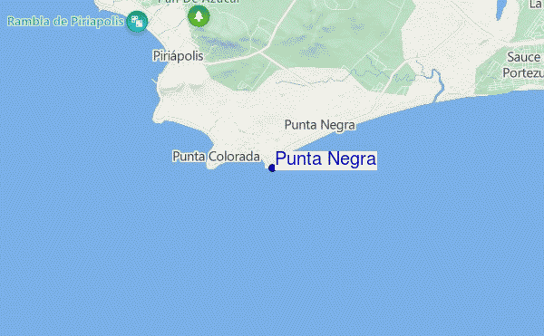mappa di localizzazione di Punta Negra