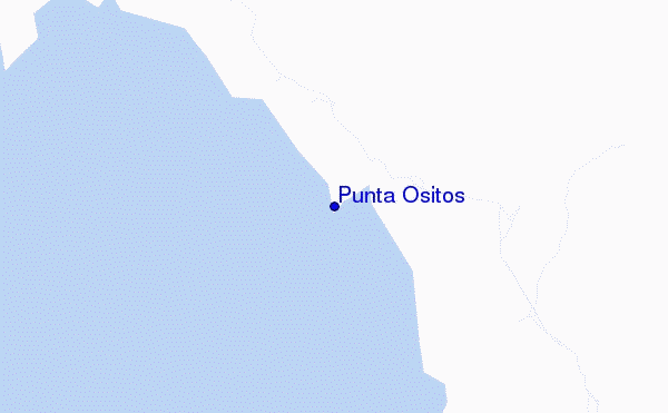 mappa di localizzazione di Punta Ositos