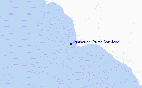 mappa di localizzazione di Lighthouse (Punta San Jose)