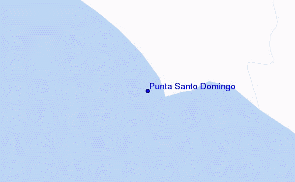 mappa di localizzazione di Punta Santo Domingo