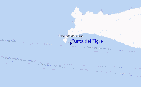 mappa di localizzazione di Punta del Tigre