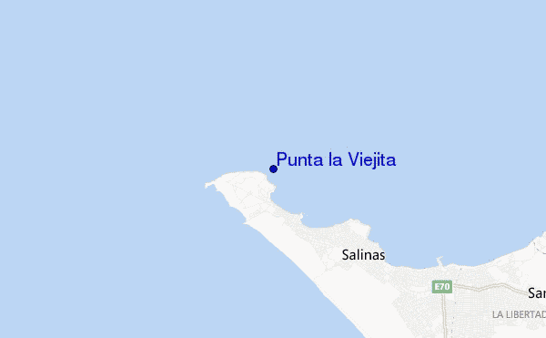mappa di localizzazione di Punta la Viejita