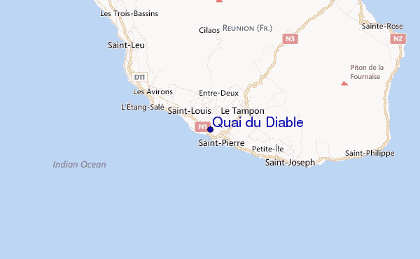 Quai du Diable Location Map