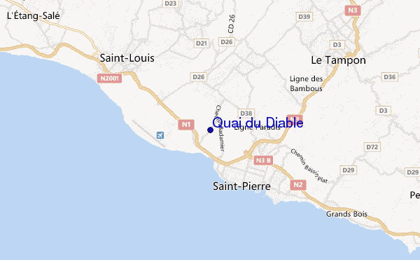 mappa di localizzazione di Quai du Diable