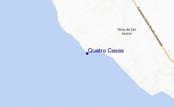 mappa di localizzazione di Quatro Casas
