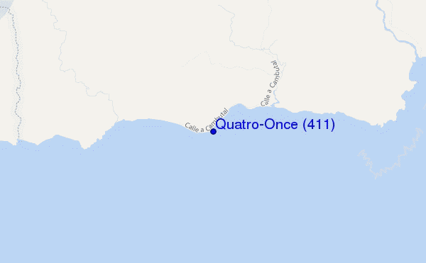 mappa di localizzazione di Quatro-Once (411)