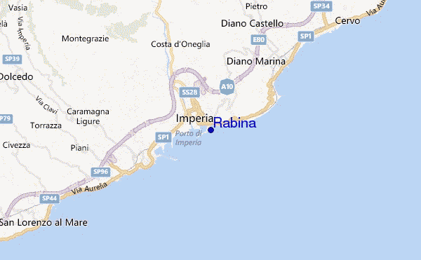 mappa di localizzazione di Rabina