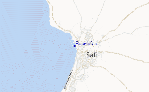 mappa di localizzazione di Racelafaa