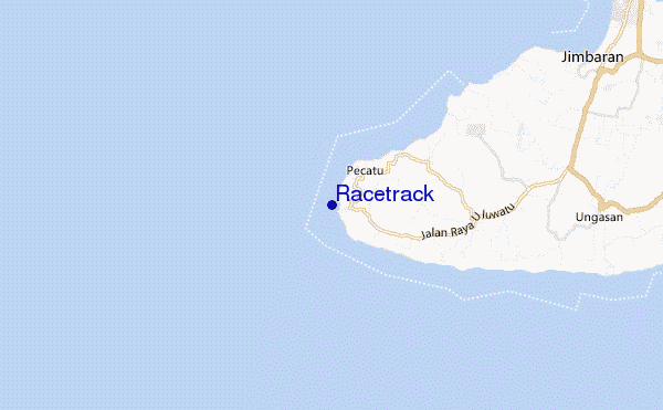 mappa di localizzazione di Racetrack