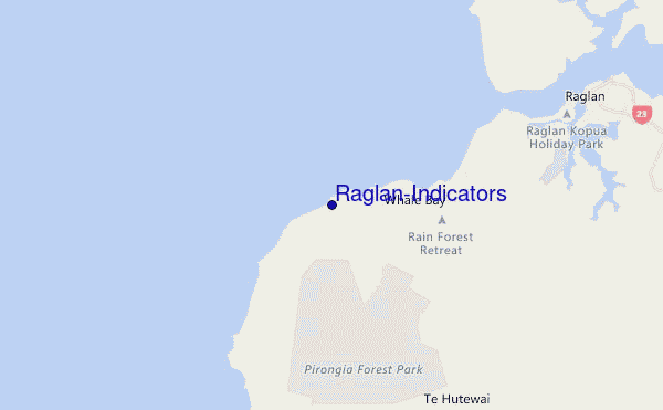 mappa di localizzazione di Raglan-Indicators