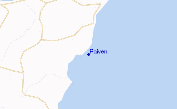 mappa di localizzazione di Raiven