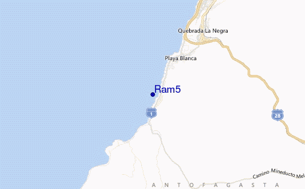 mappa di localizzazione di Ram5