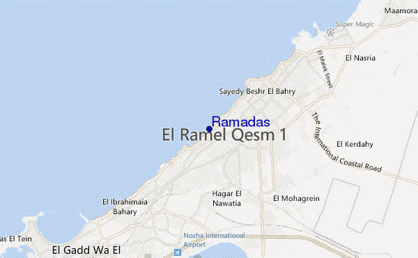 mappa di localizzazione di Ramadas